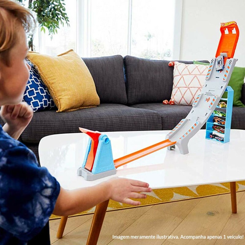 Conjunto De Pista Hot Wheels Action Campeonato Para O Topo Mattel
