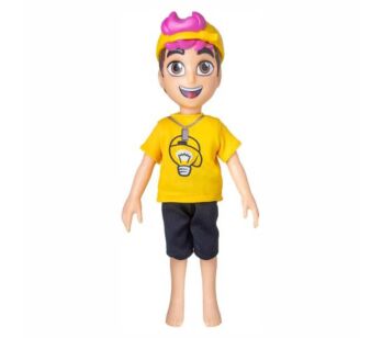 Boneco - 26cm - Dos Rosa - Leozin - Baby Brink