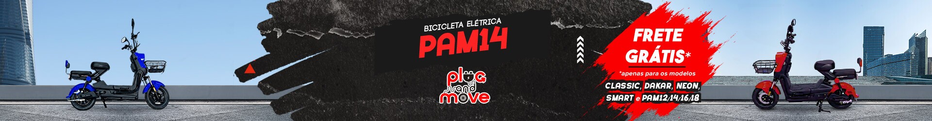 Bicicleta Elétrica PAM14
