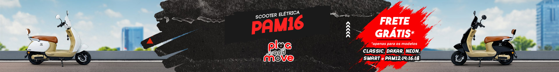 Scooter Elétrica PAM16
