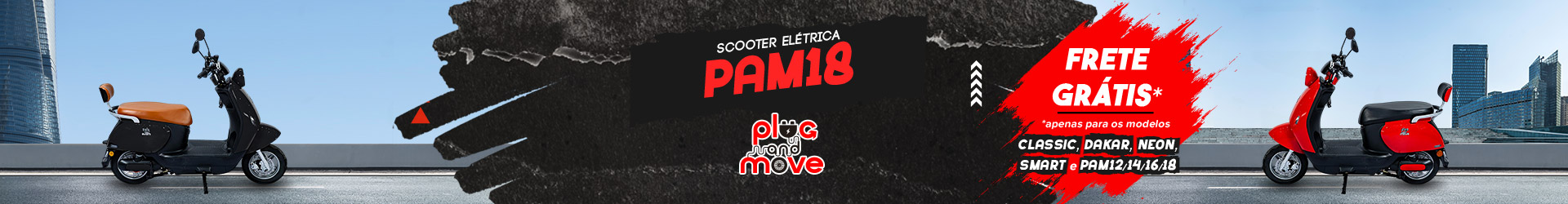 Scooter Elétrica PAM18