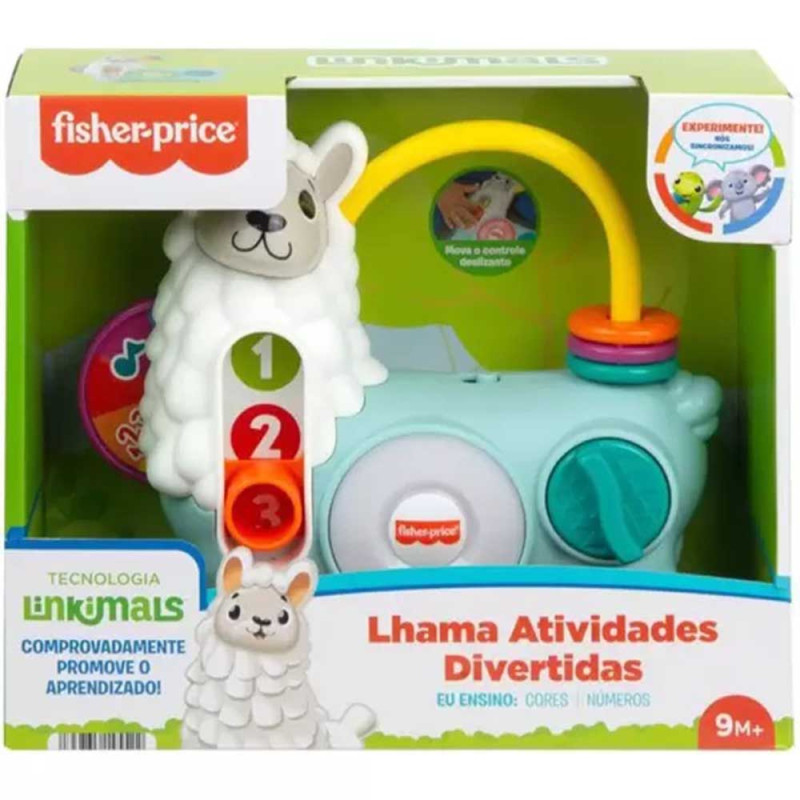 Aprendizaje Fisher Price Cojin De Actividades De Llama Juguetes
