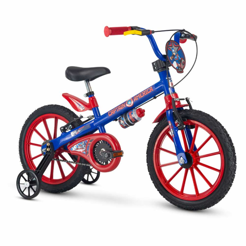 Bicicleta spiderman sale aro 16 lider