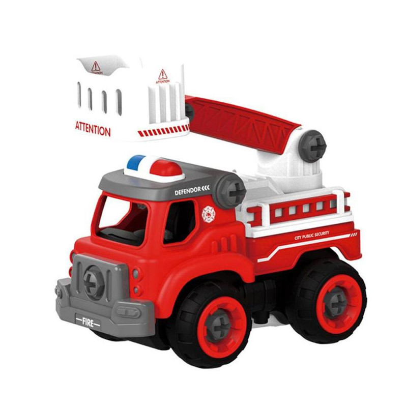 Caminhão Da Policia City Machine Brinquedo 2 In 1 - Br1699