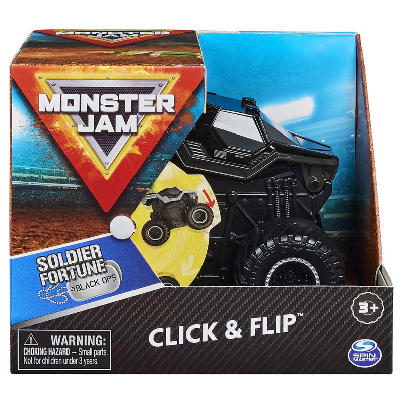 Playset Monster Jam Massa Areia Carro Soldier Fortune