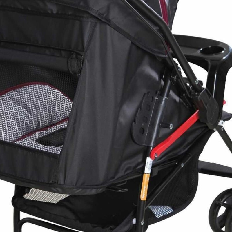 Carrinho De Bebe Passeio Berco Milano Reversivel 2 Preto Galzerano