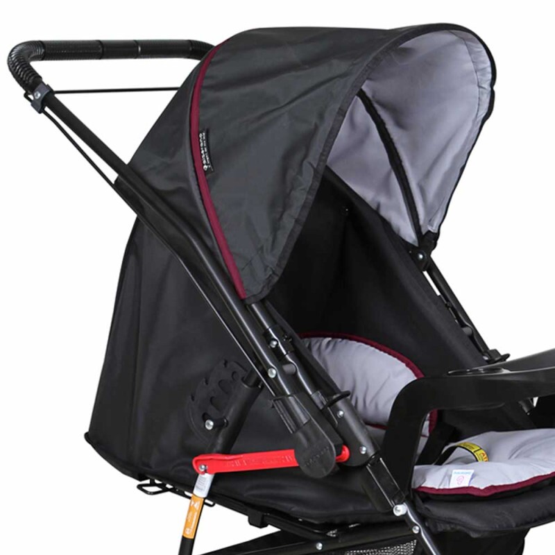 Carrinho De Bebe Passeio Berco Milano Reversivel 2 Preto Galzerano