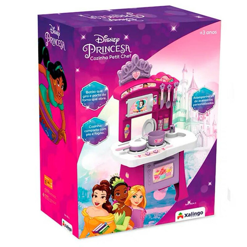 Cozinha Infantil - Princesas Disney - Petit Chef - Xalingo
