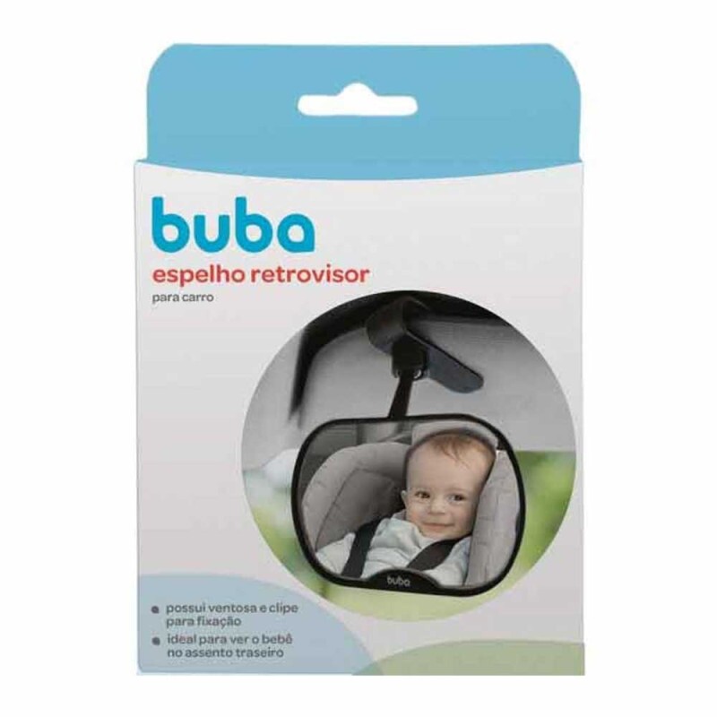 Espelho Retrovisor para Auto - Bebê - Universal - Buba