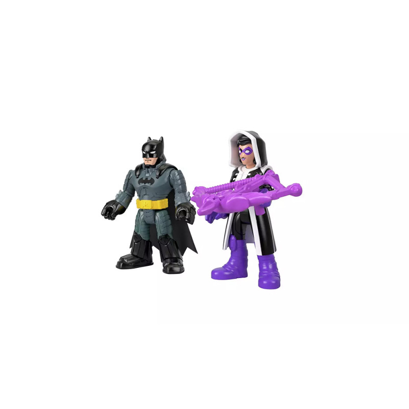 Bonecos Batman E Cacadora Dc Super Friends Imaginext