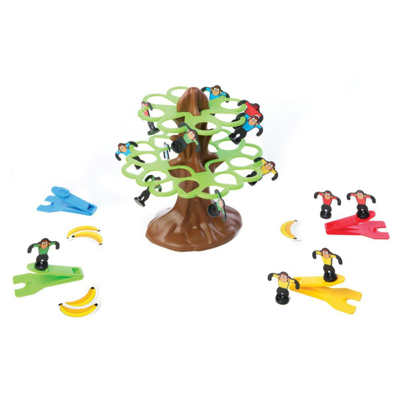 Jogo de tabuleiro de árvore de balanço de macaco para jogos de
