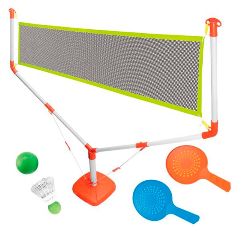 Jogo de raquete infantil tênis de brinquedo com bolinha - MINI