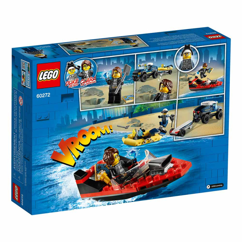 Barco de policia lego city new arrivals