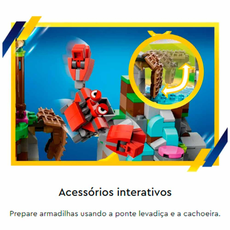 Lego Sonic 76992 Ilha de Resgate Animal da Amy