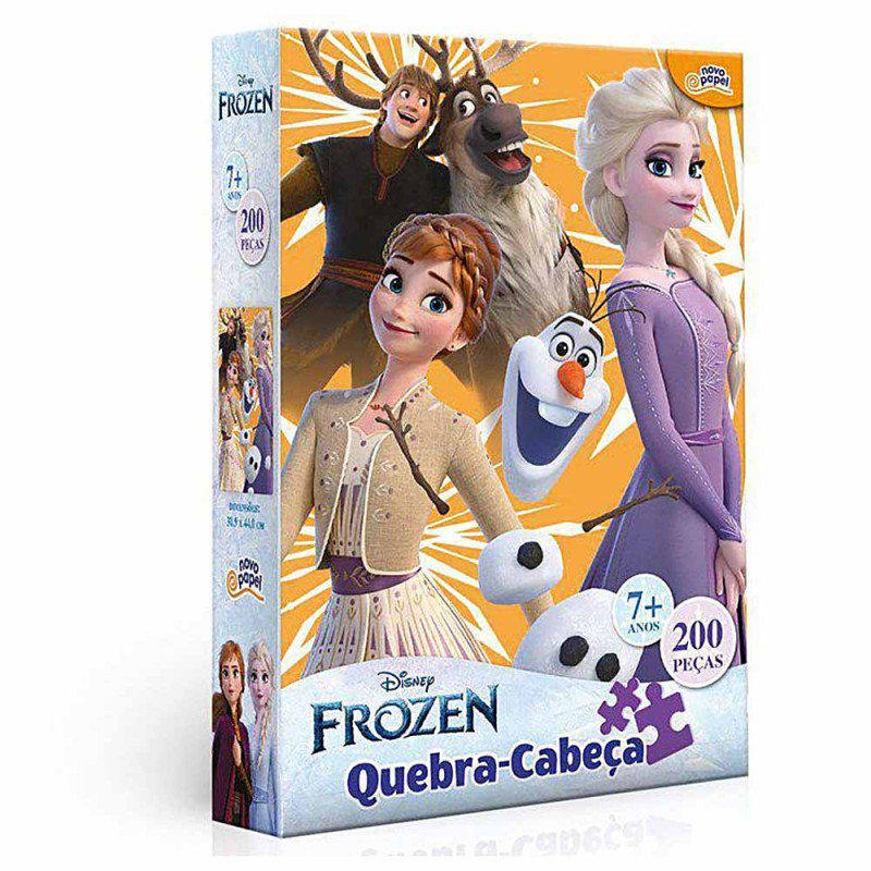 Quebra Cabeça 200 peças Disney Frozen 8033 - Toyster – Jessica Presentes
