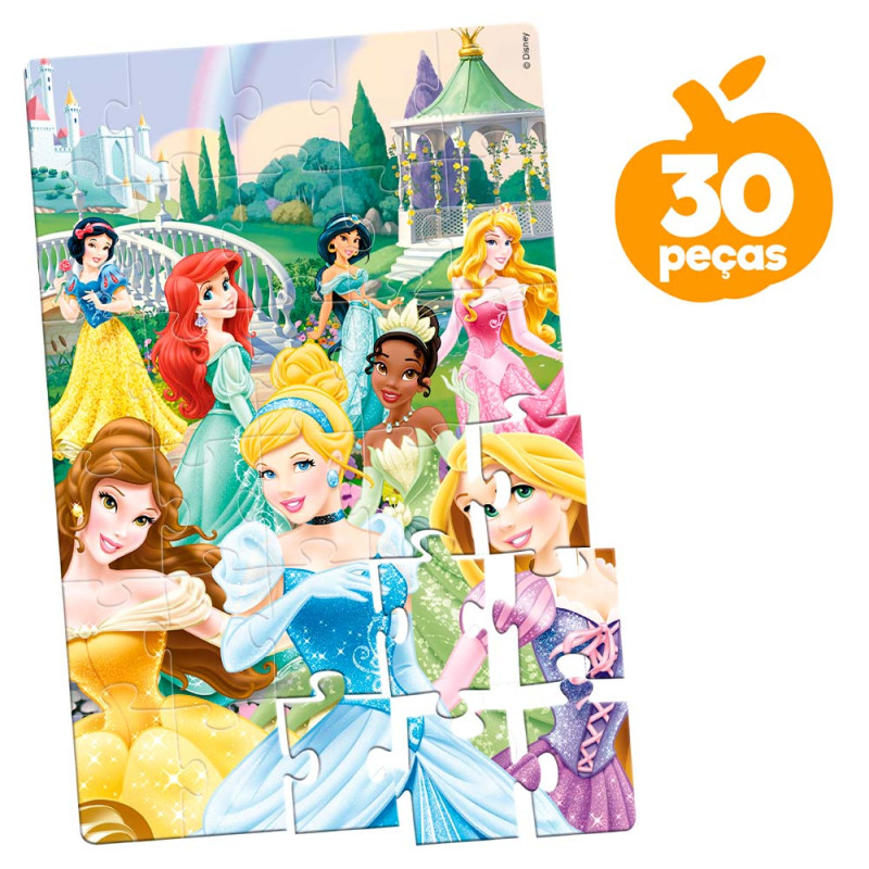 Quebra-Cabeça Da Disney Princesa Impressão A Cores De 1000 Peças 300 500
