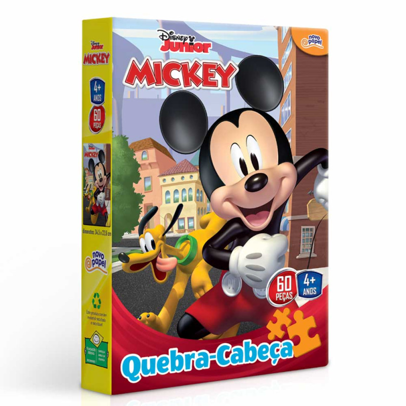 Quebra-Cabeça Mickey Club House Disney Xalingo - xalingo
