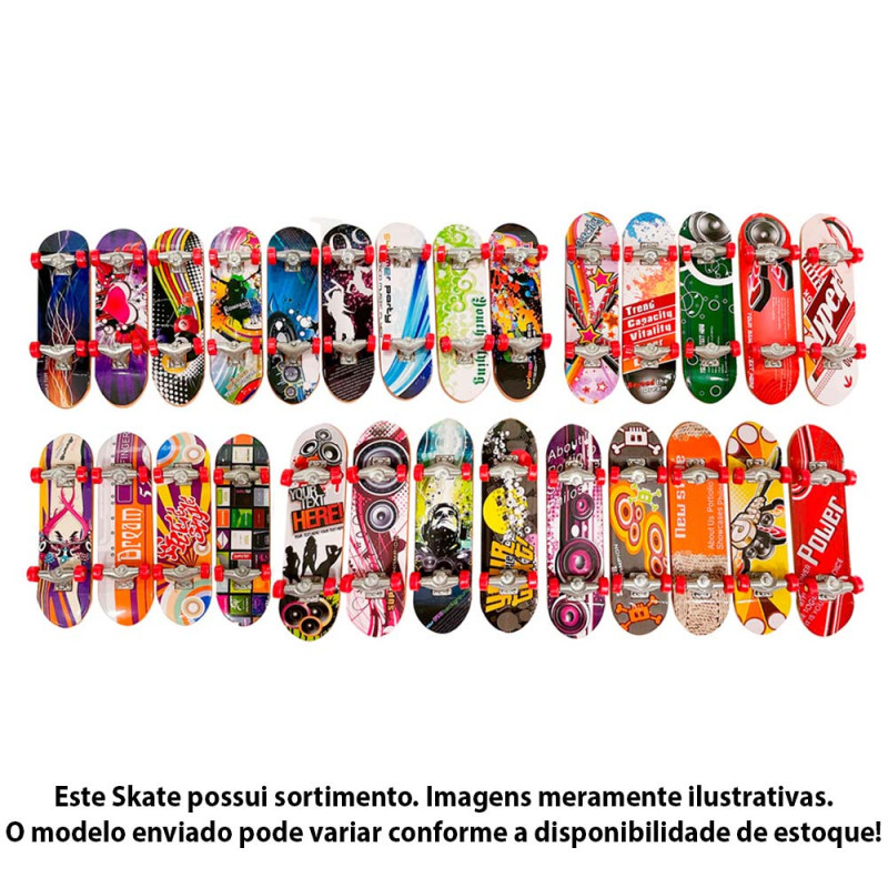 Skate De Dedo E Pista Street Extremo Radical Sortido Toyng - Sacolão.com