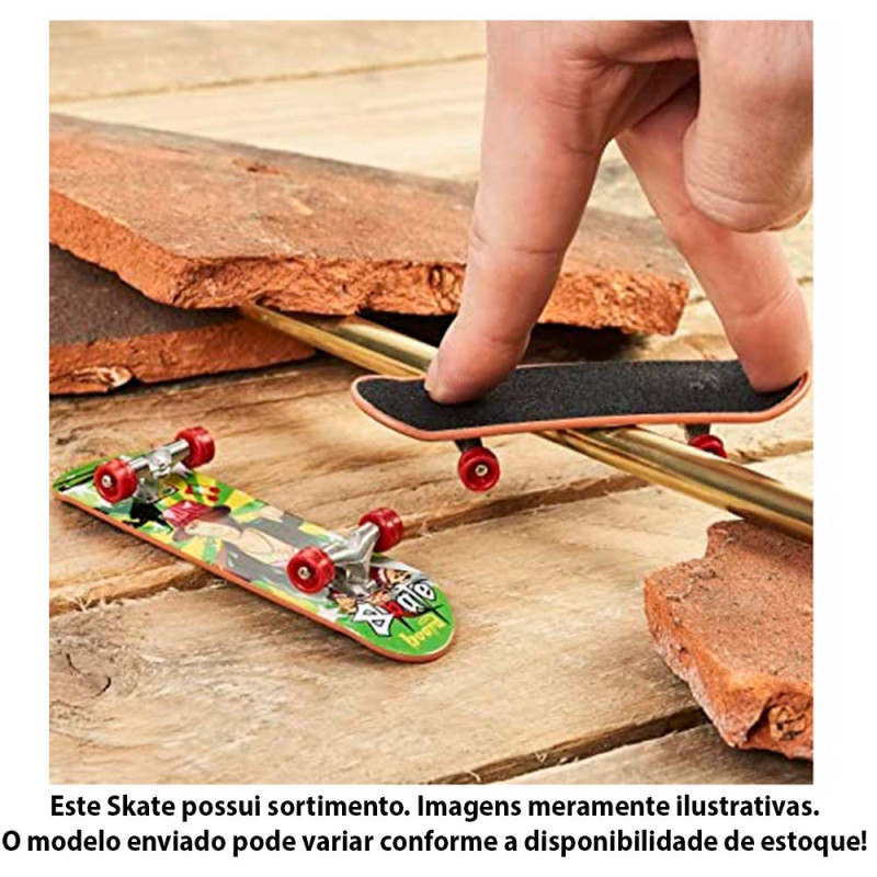 Skate de Dedo Surpresa - 9,6 cm - Tech Deck - Sunny Brinquedos