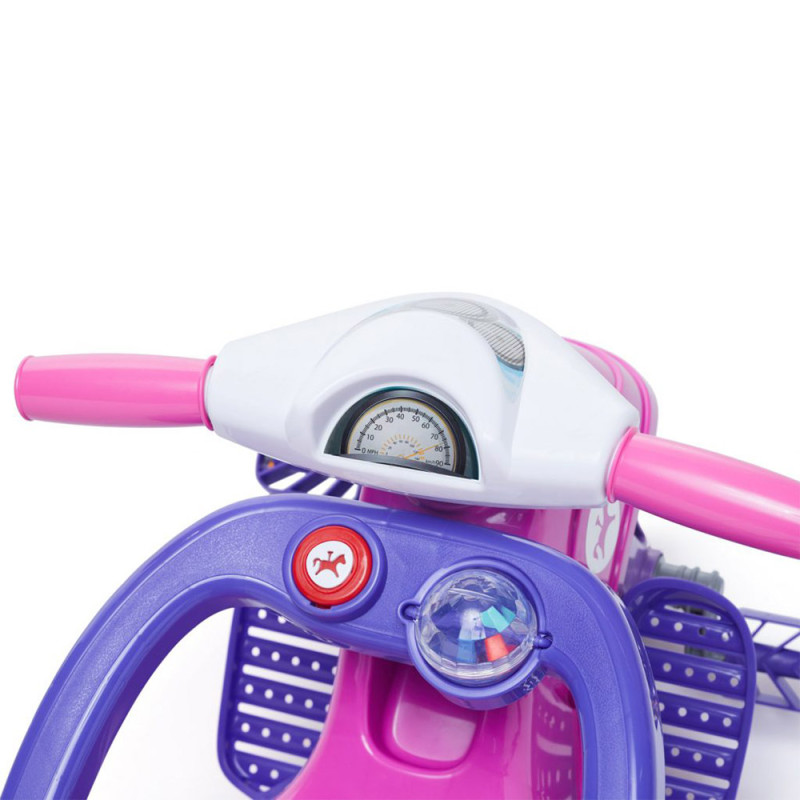 Triciclo Infantil Com Empurrador E Protetor 1-3 Anos Lelecita