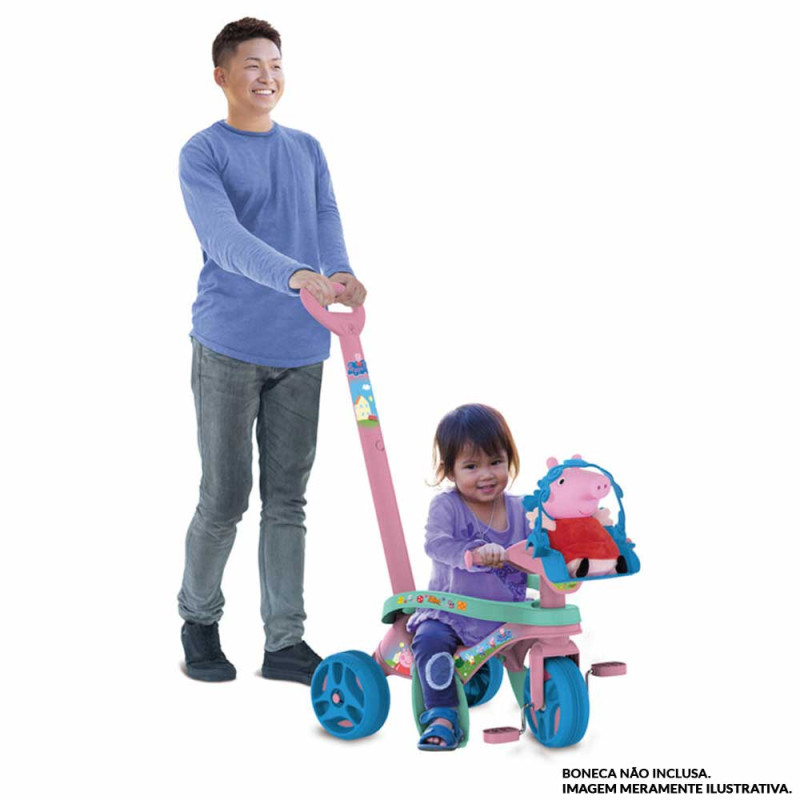 Triciclo peppa hot sale