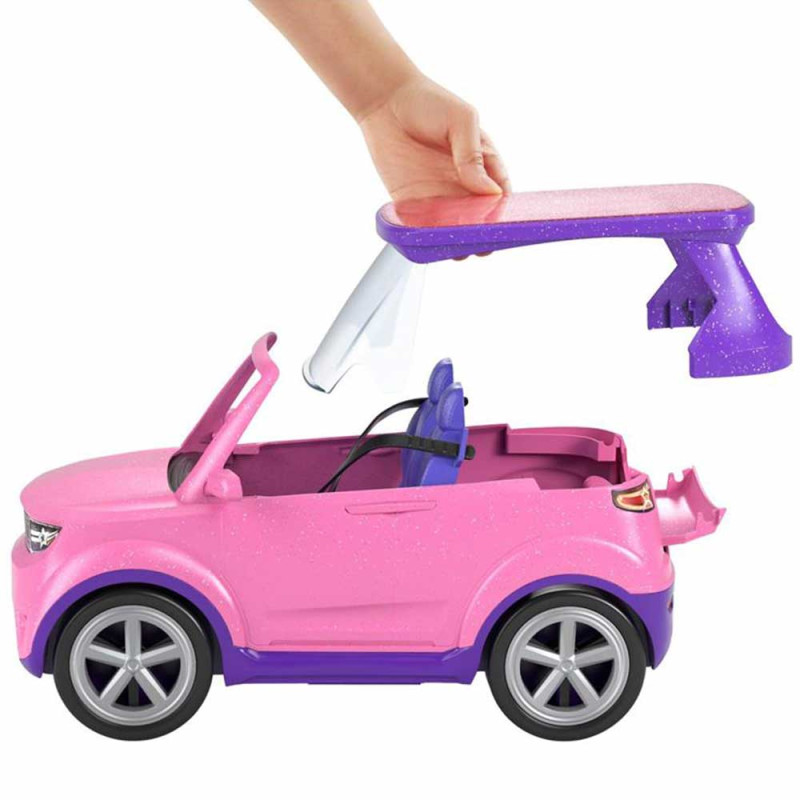 Barbie pedal car online