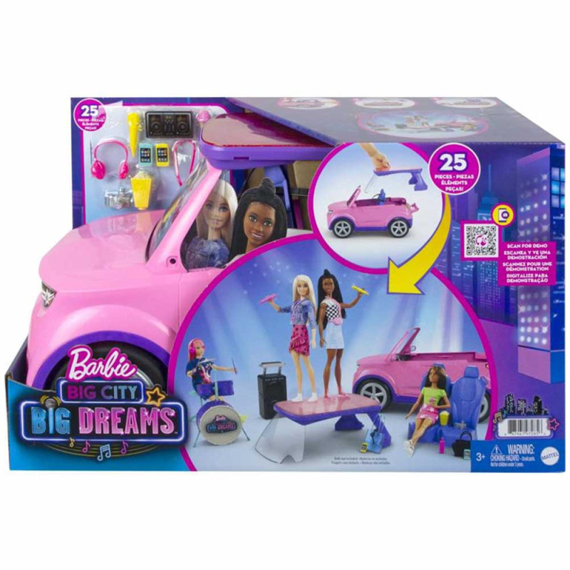 Corra no estilo Malibu com carros temáticos gratuitos da Barbie em