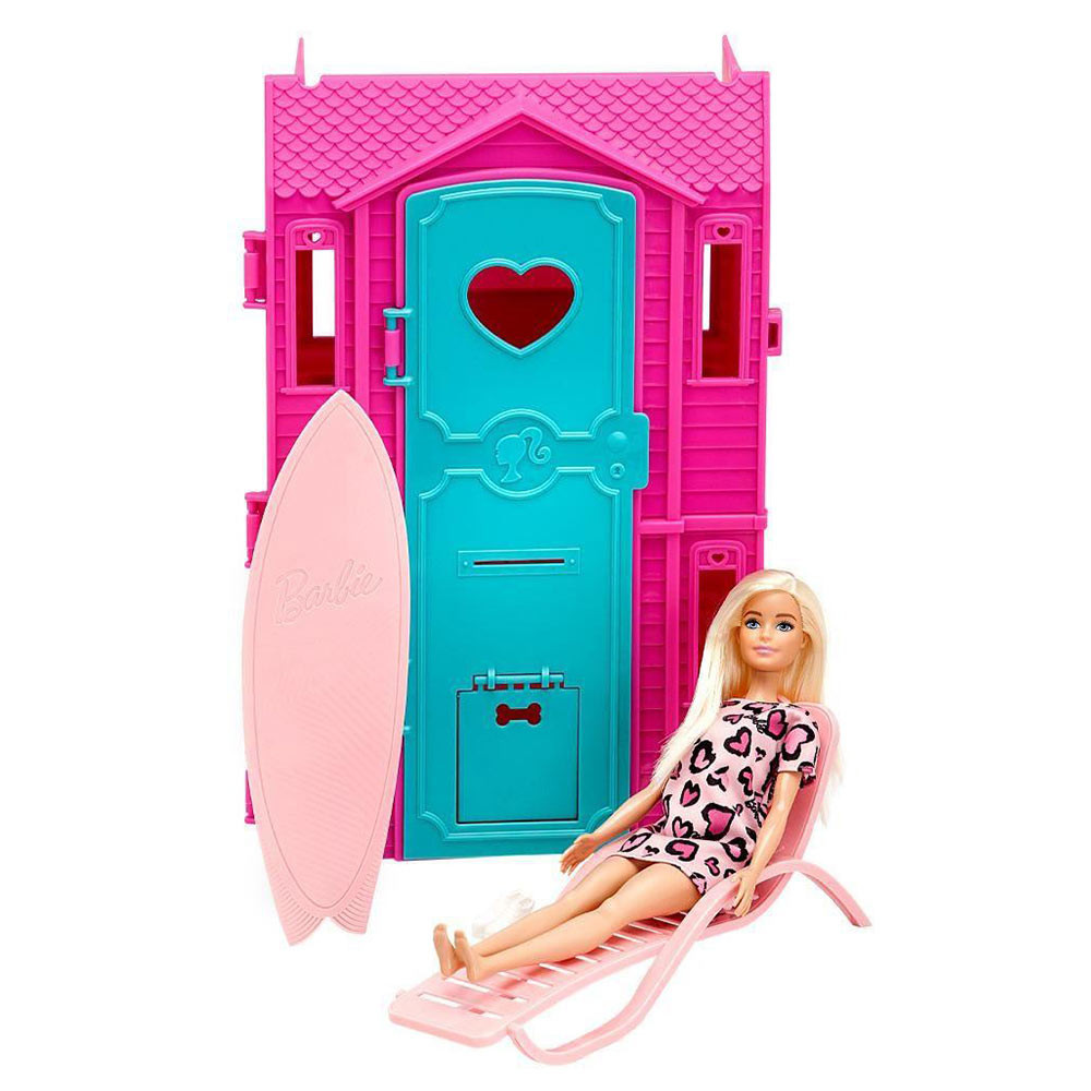Boneca Barbie com Cenário - Surf Studio da Barbie - Fun Divirta-Se