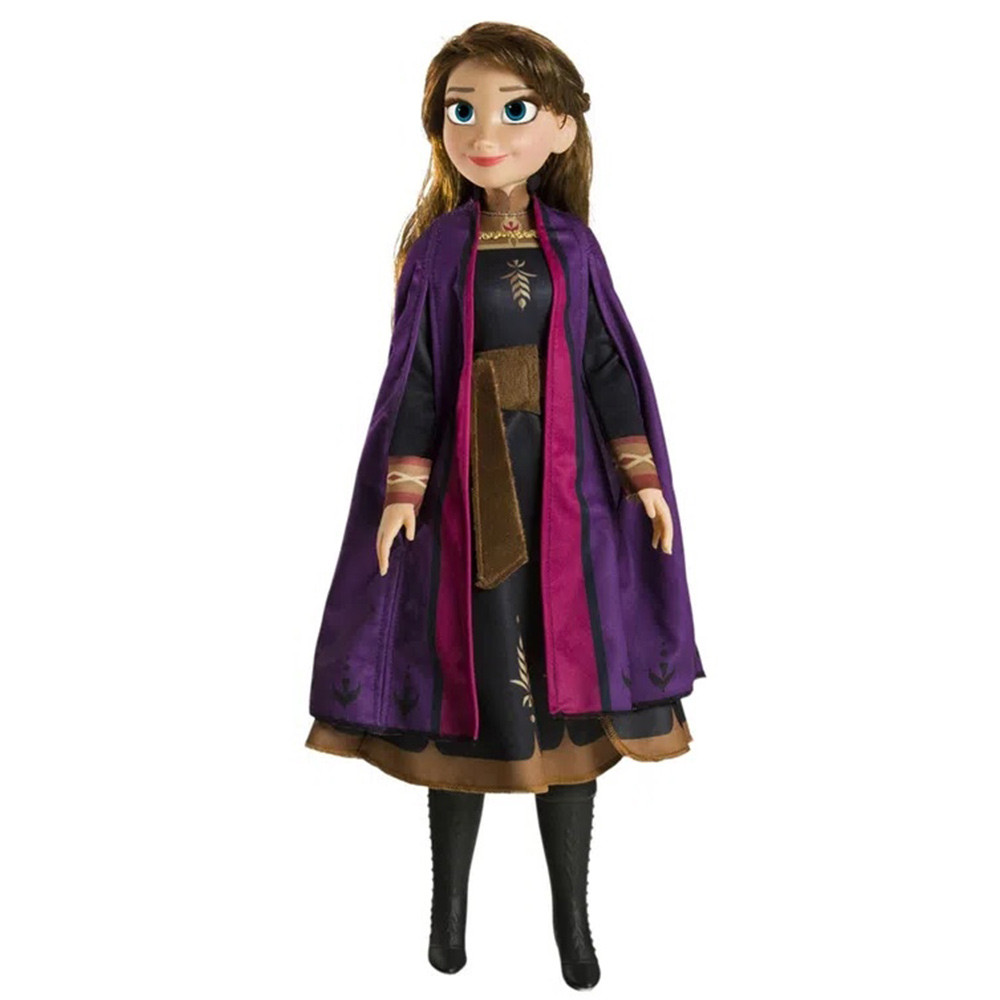 Kit Bonecas Frozen Elsa E Anna Grande 80 Cm Vinil Divertida Infantil  Meninas Lançamento Baby Brink