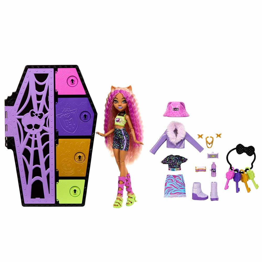 Boneca Monster High Skulltimates Secrets Clawdeen - Mattel - Pirlimpimpim  Brinquedos