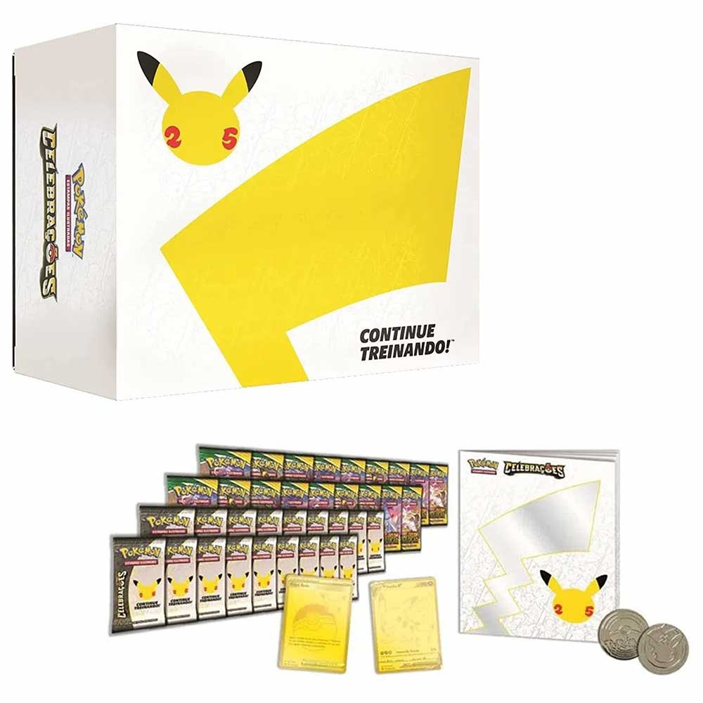 Box de Cartas Pokémon Coleção Pikachu V - Copag