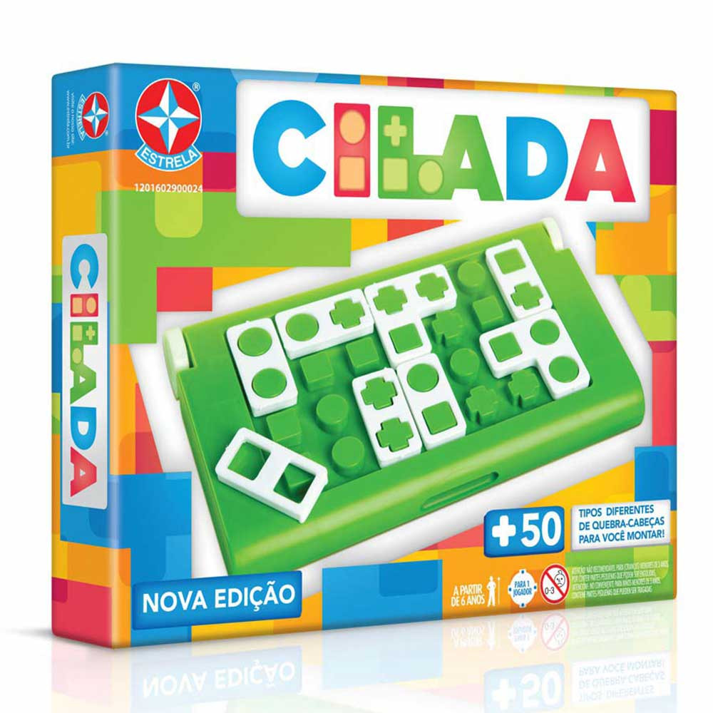 Um jogo de tabuleiro com as palavras jogos de lógica para crianças na  parte inferior.