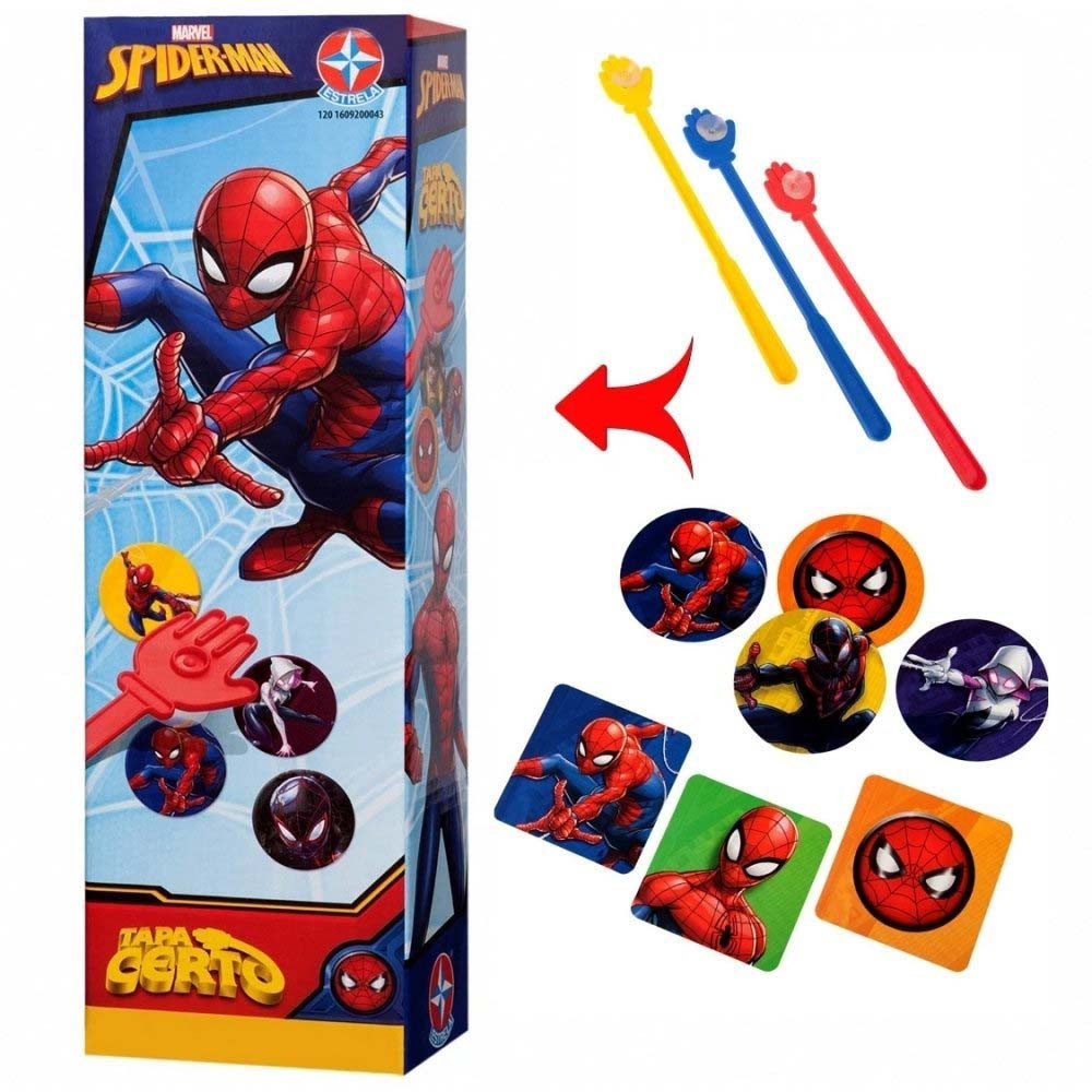 Brinquedo Jogo De Boliche Infantil Homem Aranha
