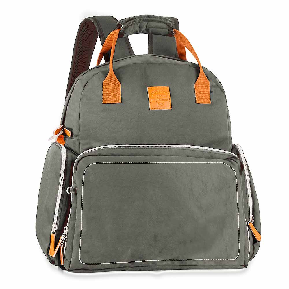 Mochila de Costas Maternidade Mommy Bags Cinza Clio Style