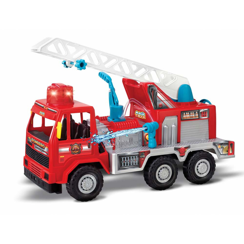 Crianças podem pulverizar caminhão de fogo de água brinquedo