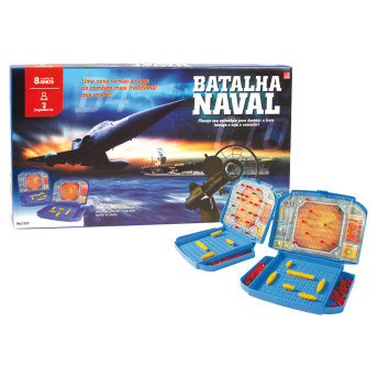 Jogo de Tabuleiro - Batalha Naval - Nig Brinquedos