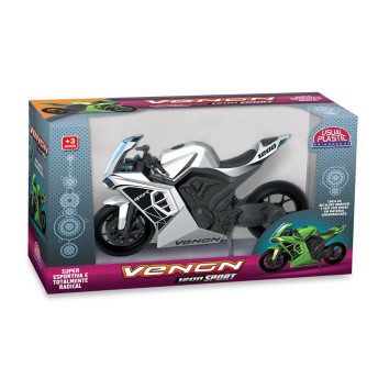 Moto Veron 1200 - Branca - Usual Brinquedos