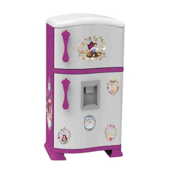 Refrigerador Pop Princesas Com Prateleiras e Gaveta - Xalingo