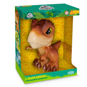 Figura Articulada - Jurassic World - Baby Dinos - T-Rex - Pupee