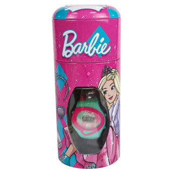 Relógio Digital Infantil no Cofrinho - Barbie - Fun Divirta-se
