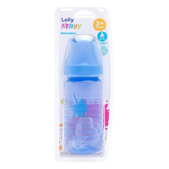 Mamadeira - 340ml - Big Clean - Azul - Lolly Nenny