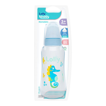 Mamadeira - 250ml - Oceano - Azul - Lolly Kinddy