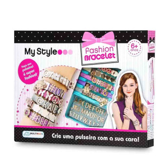 Conjunto Bijuterias Infantil - My Style - Fashion Bracelet - Multikids