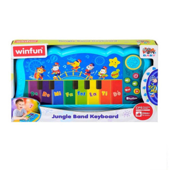 Teclado Musical Infantil - Banda da Floresta - Winfun