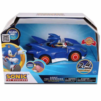 Carrinho de Controle Remoto - Sonic All Star Racing - Fun Divirta-se