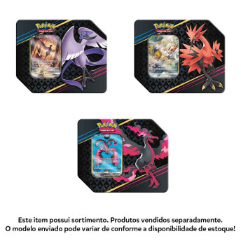 Jogo de Cartas - Pokémon Lata - 31 cartas - Realeza Absoluta - Sortido - Copag