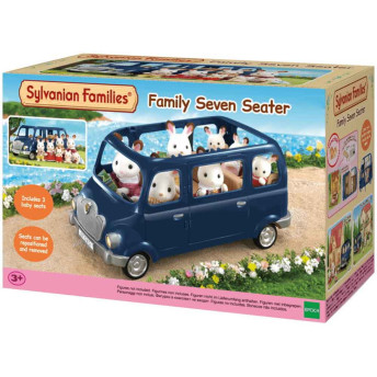 Carro Roda Livre - Sylvanian Families - Minivan - Epoch Magia