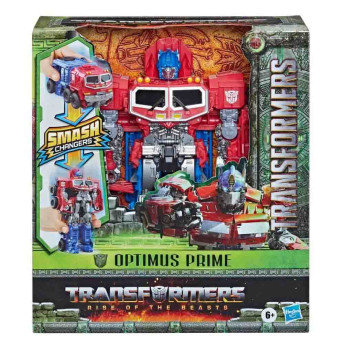 Figura Articulada - 25cm - Transformers Smash Changer - Optimus Prime - Hasbro