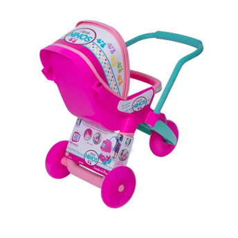 Carrinho de Boneca Passeio 3 Rodas - Coleção Ninos - Cotiplás