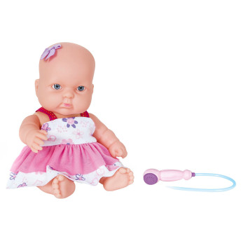Boneca de Vinil - Clássica - Bebê Nenequinha - Duchinha - Super Toys